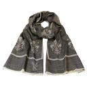 women - SCARVES AND LONG SCARVES - 70x200 Wool Silk Giglio Fiorentino Bordeaux 613_166__1.jpg