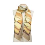 women - SCARVES AND LONG SCARVES - 70X180 SILK Fiordaliso Verde Antico