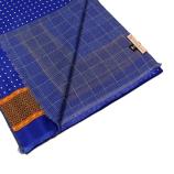 men - SCARVES - Silk lined in wool Sciarpa Pois Doppia Stampa ROYAL