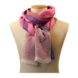 women - SCARVES AND LONG SCARVES - 80x200 Linen Colombina Rosa