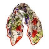 women - SCARVES AND LONG SCARVES - 70X180 SILK Ballerine rosso