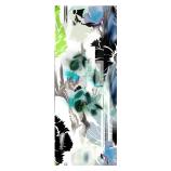 women - SCARVES AND LONG SCARVES - 70X180 SILK Natura Bianco Blu