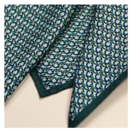 men - POCKET SQUARES - Hand Rolled AA0010OM Anello