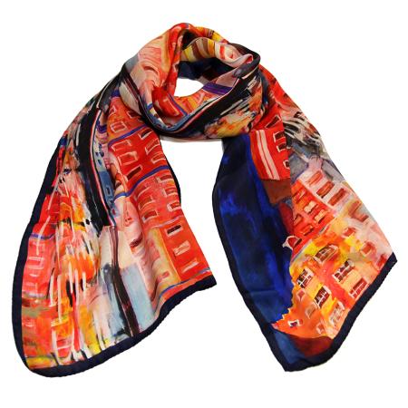 women - SCARVES AND LONG SCARVES - 45x180 Silk BF1000AM Amsterdam