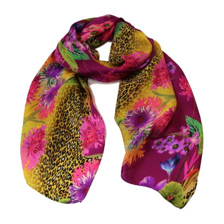 women - SCARVES AND LONG SCARVES - 45x180 Silk BF2001RA Aida