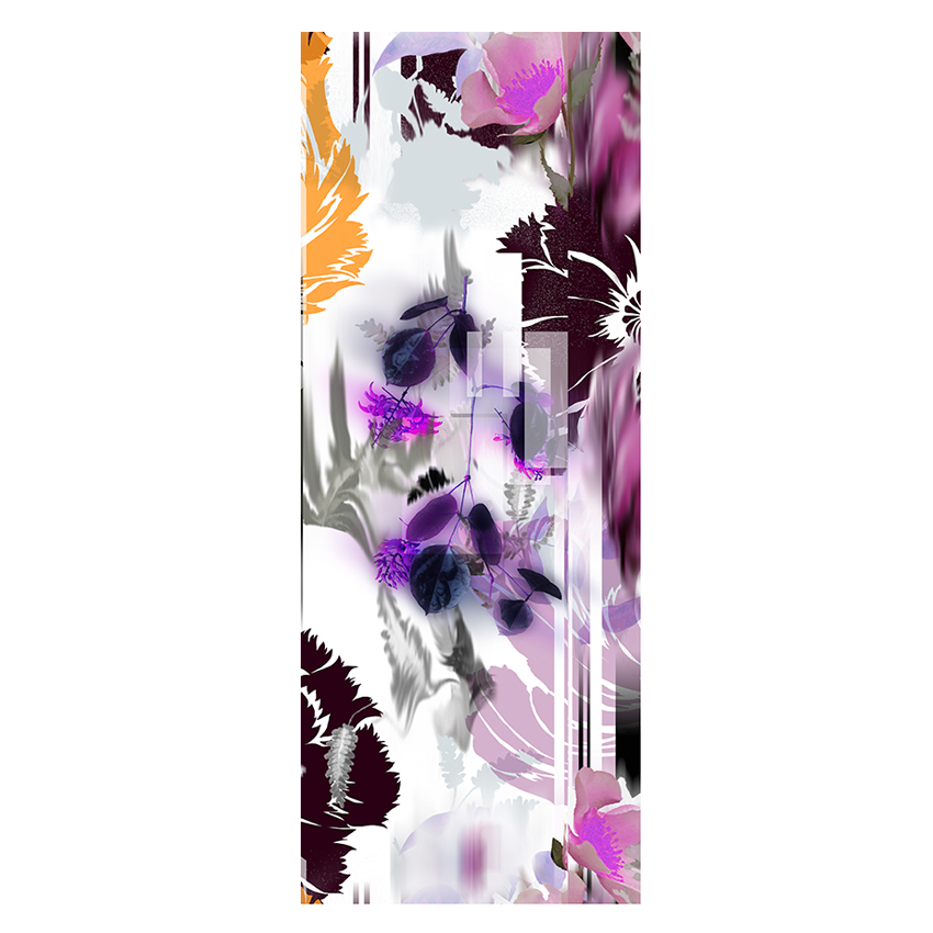 women - SCARVES AND LONG SCARVES - 70X180 SILK Natura Viola