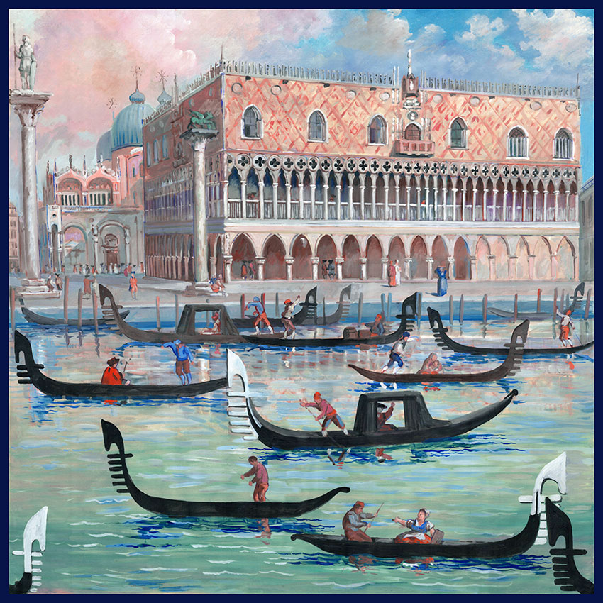 women - SQUARES - Venezia Canale San Marco Unica