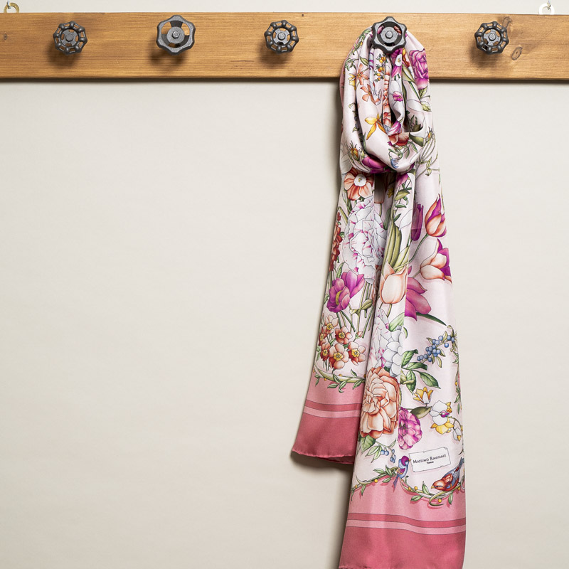women - SCARVES AND LONG SCARVES - CLORI STOLA ROSA