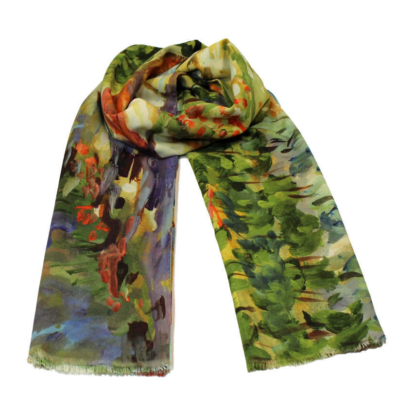 women - SCARVES AND LONG SCARVES - 70x200 WOOL Campagna Toscana Campagna Toscana