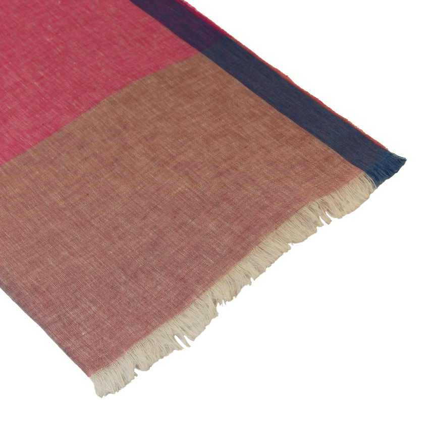 women - SCARVES AND LONG SCARVES - 80x200 Linen Colombina Rosa
