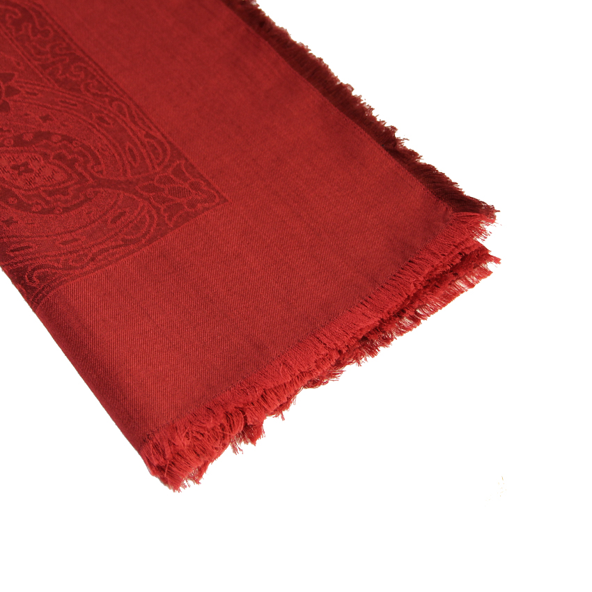 women - SQUARES - 140x140 WOOL SILK CASHMERE Ducato Rosso
