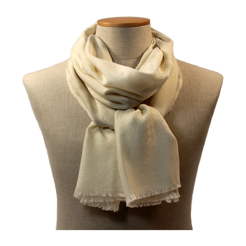 women - SCARVES AND LONG SCARVES - 70x200 wool cashmere silk Ascanio Bianco