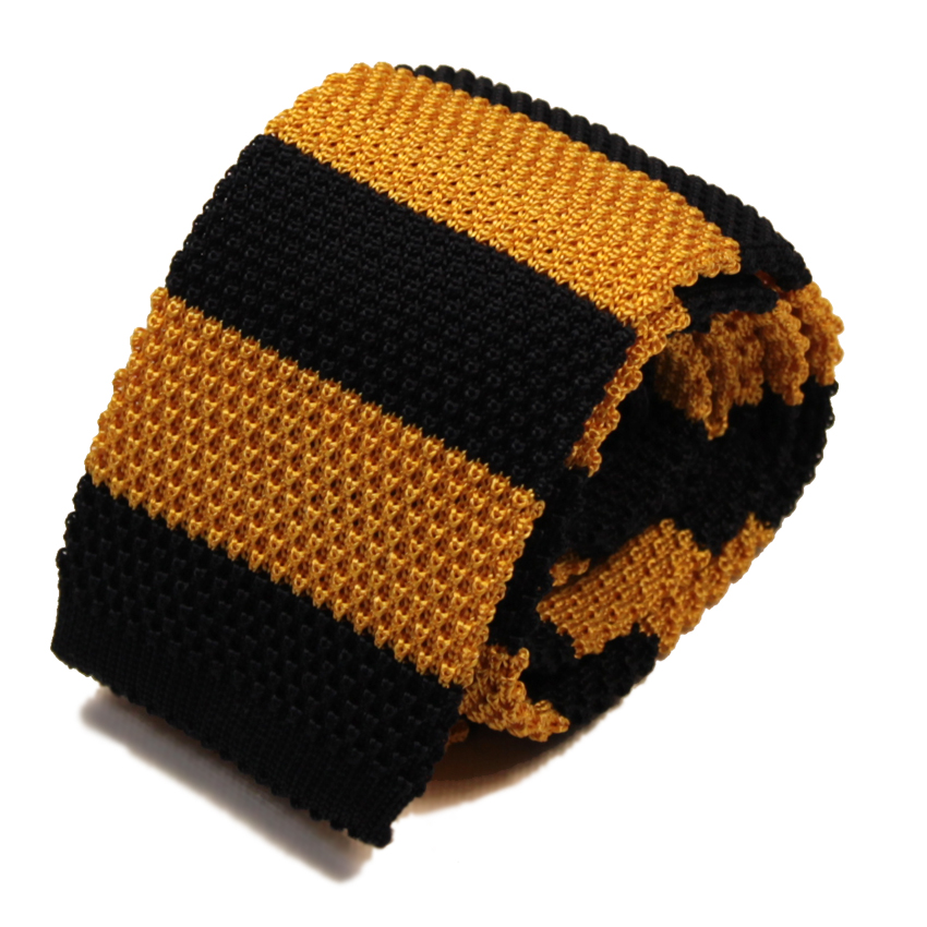 men - TIES - KNITTED Federico Giallo