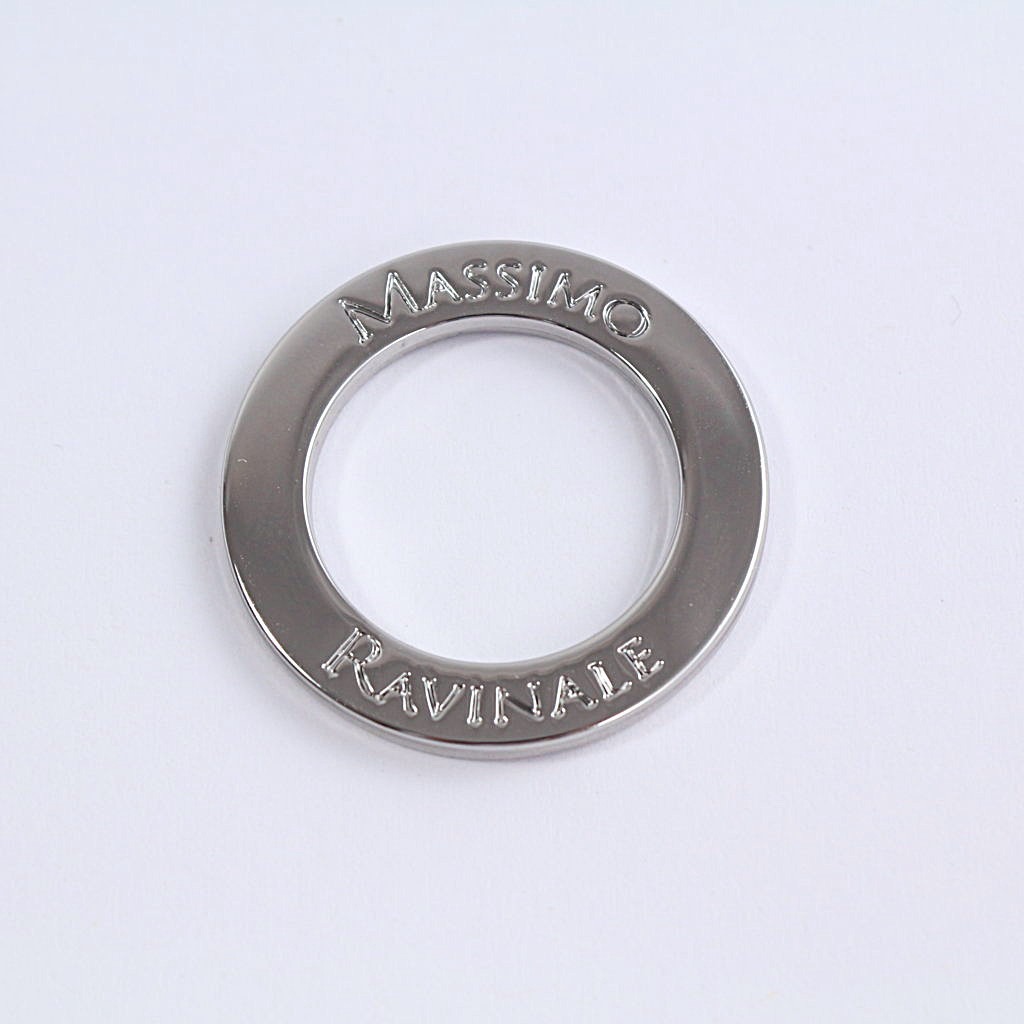 Anello Style Argento  Ferma Foulard Massimo Ravinale