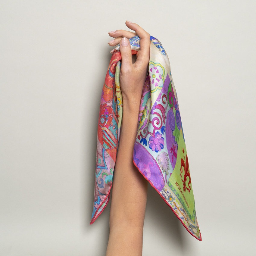 Bandana Mondo di Colori 21 Fucsia — ESAURITO