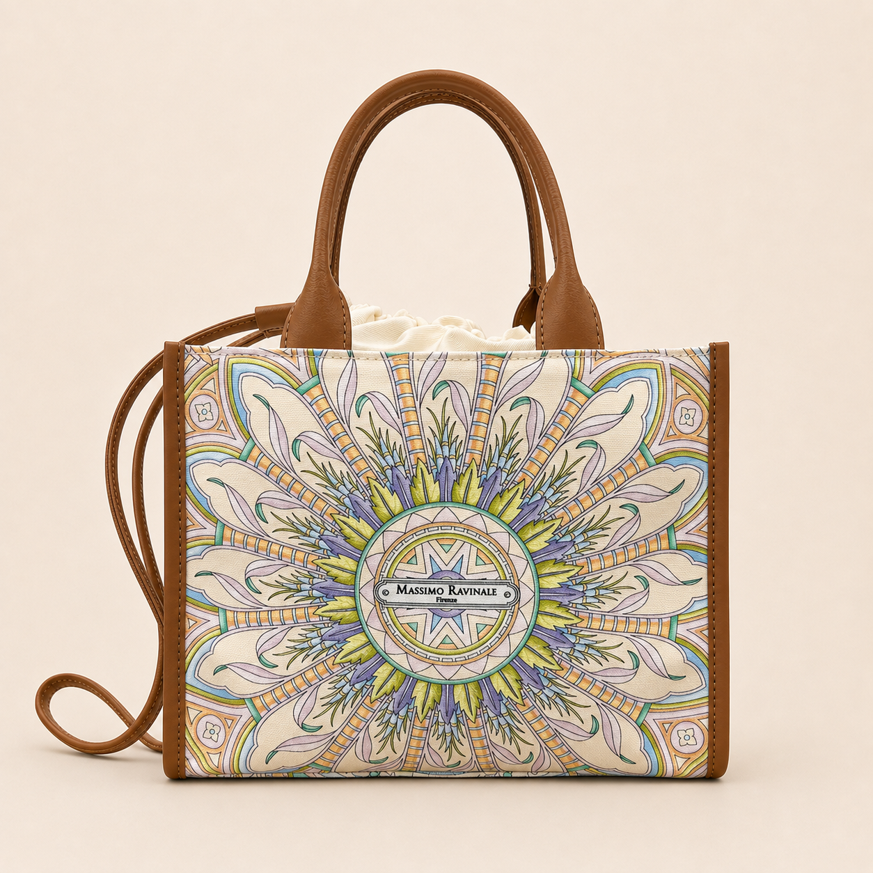 BORSA ROSONE DI SANTA MARIA DEL FIORE BEIGE
