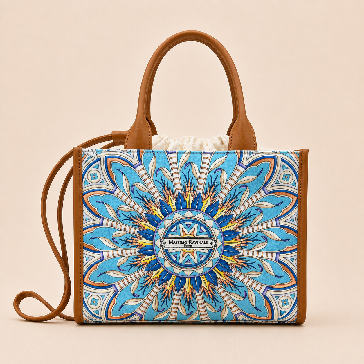 BORSA ROSONE DI SANTA MARIA DEL FIORE POWDER BLUE
