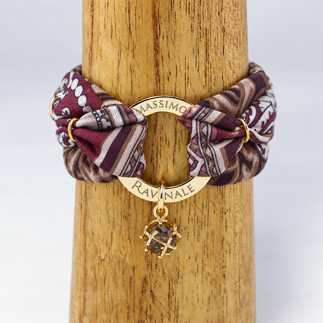 Bracciale Vanity Seta Uffizi Porpora