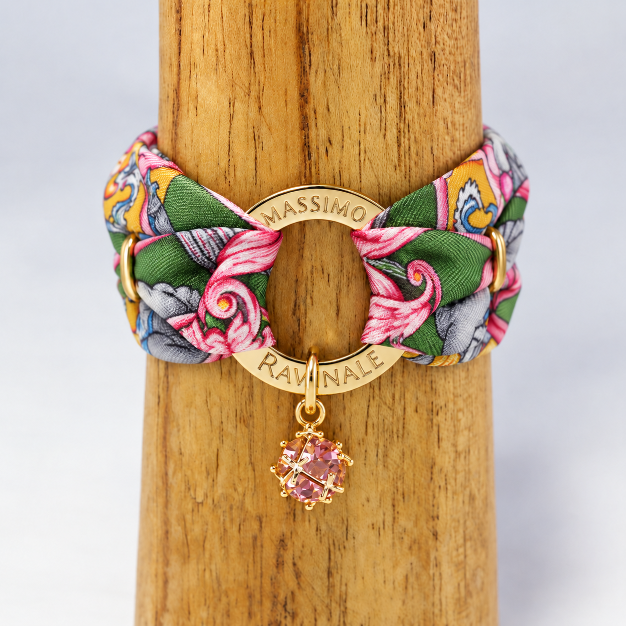 Bracciale Vanity Seta Uffizi Verde