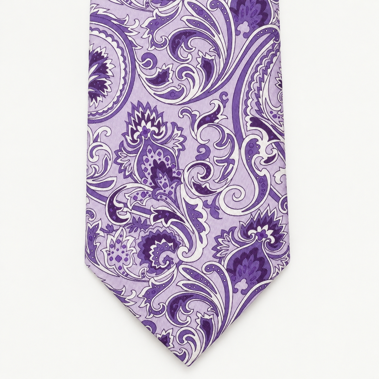 CRAVATTA FLORENTINE ARABESQUE LILLA
