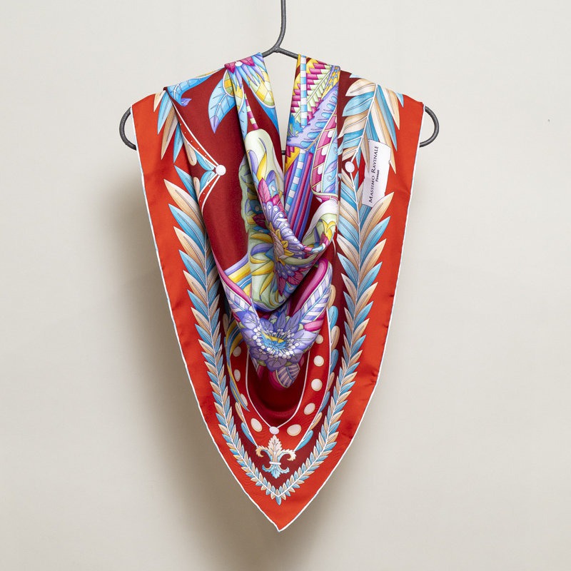 Foulard Amapola Rosso