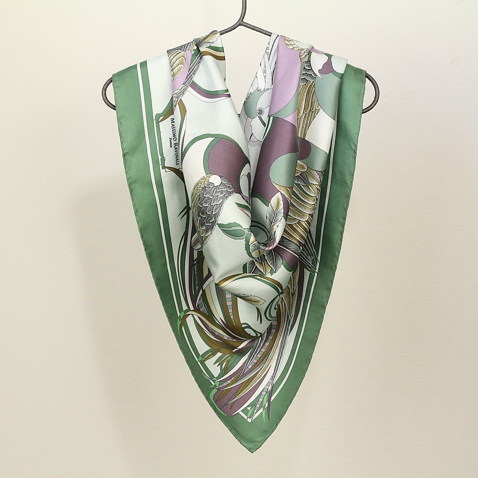 Foulard Ara Lacépède Verde Army