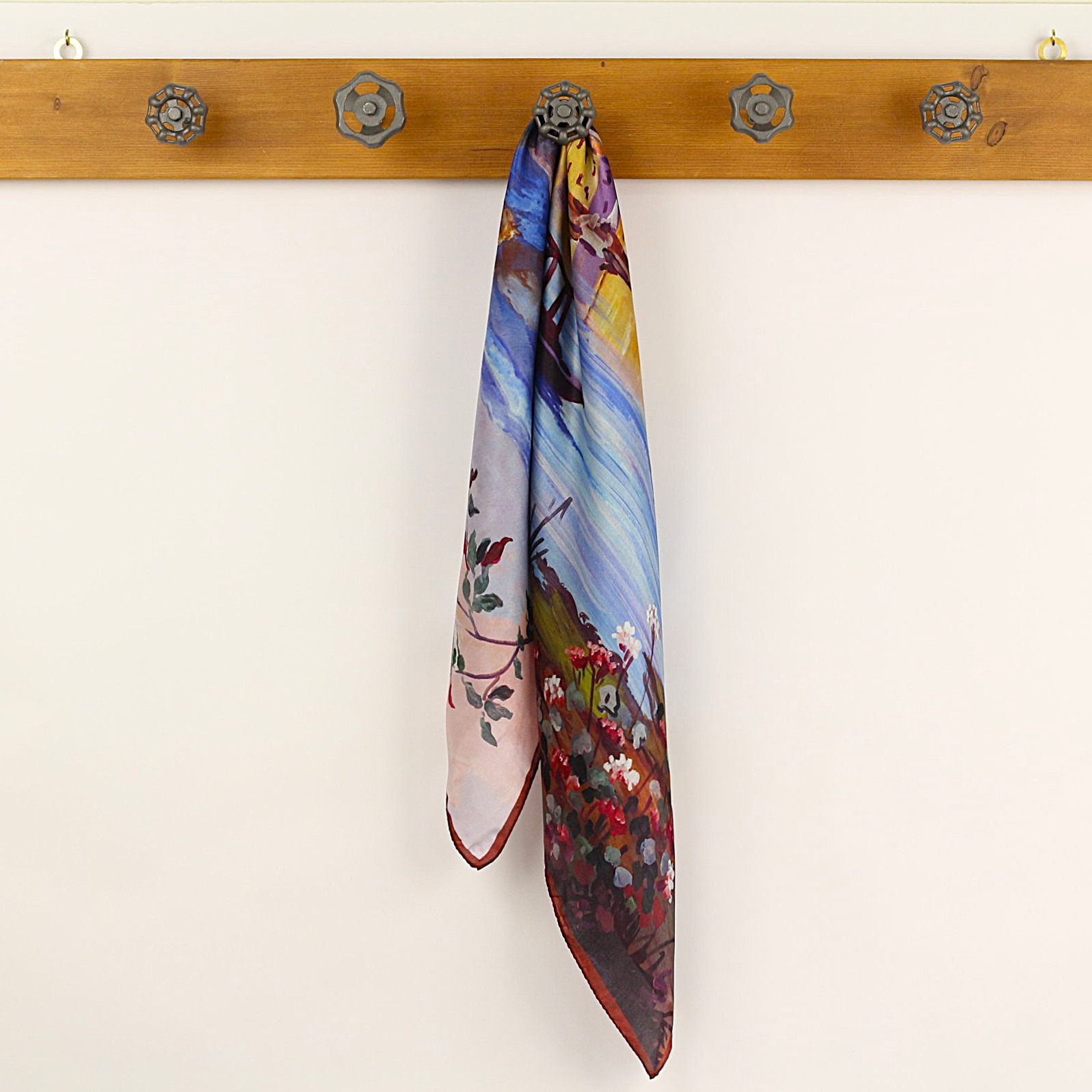 Foulard Bellagio Due Marrone