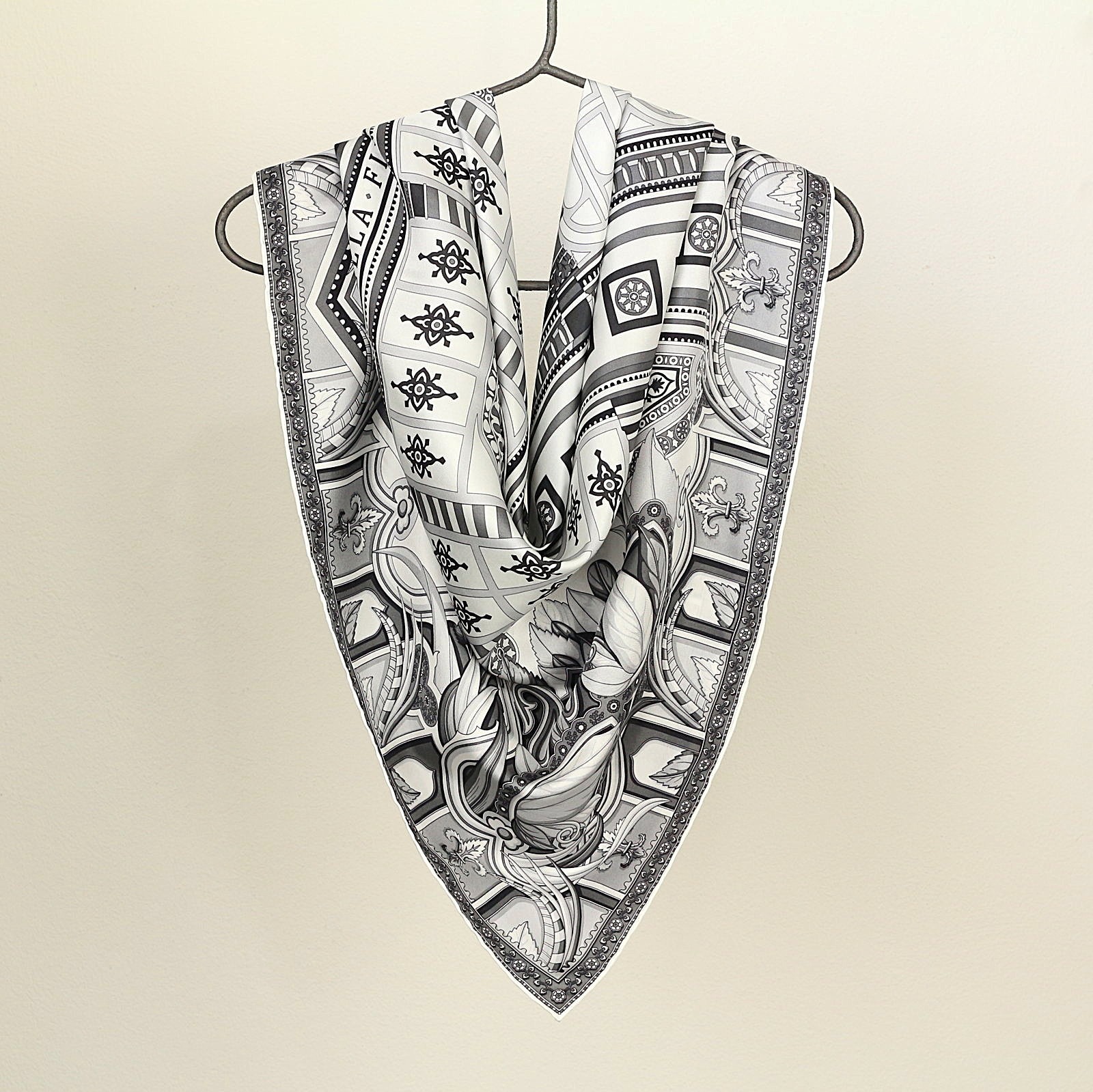 Foulard Santa Maria Novella Grigio