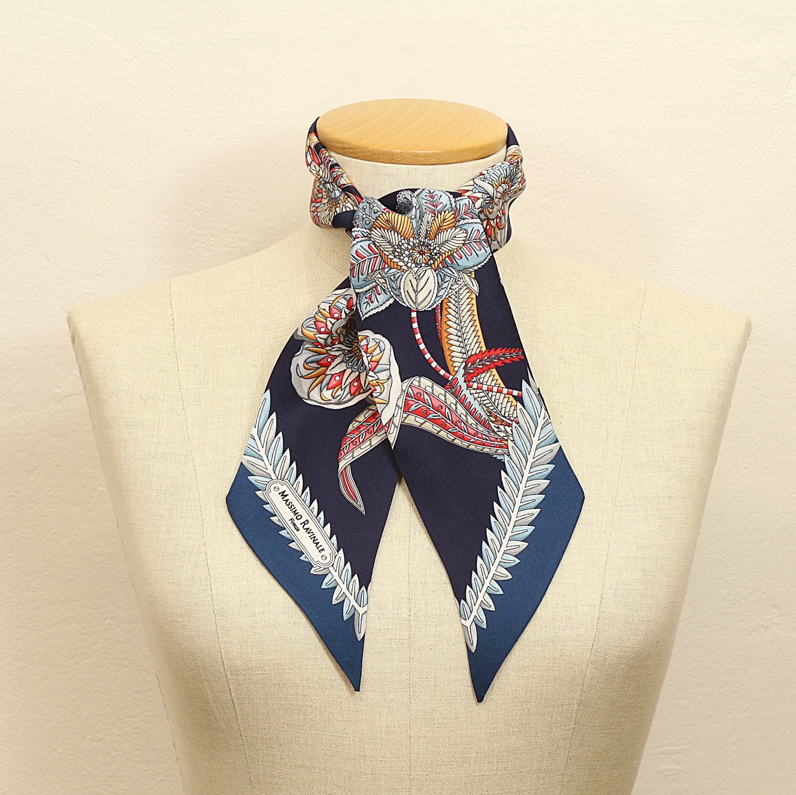 Lavallière Amapola Navy Celeste — SOLD OUT