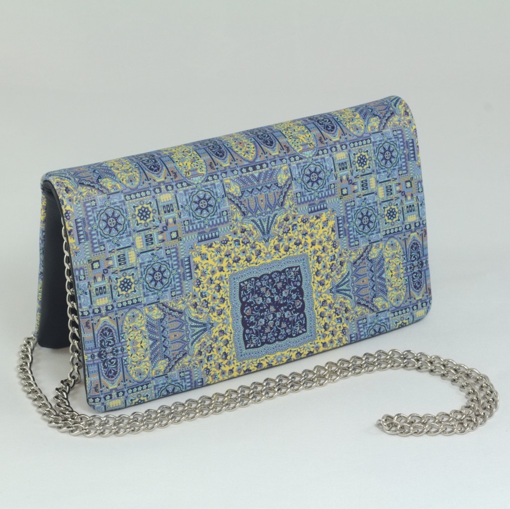 Pochette Anastasia Blu Oro