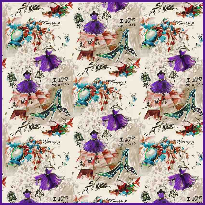 Foulard Ballerine Viola