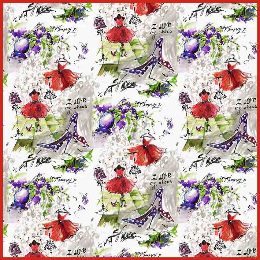 Foulard Ballerine Rosso