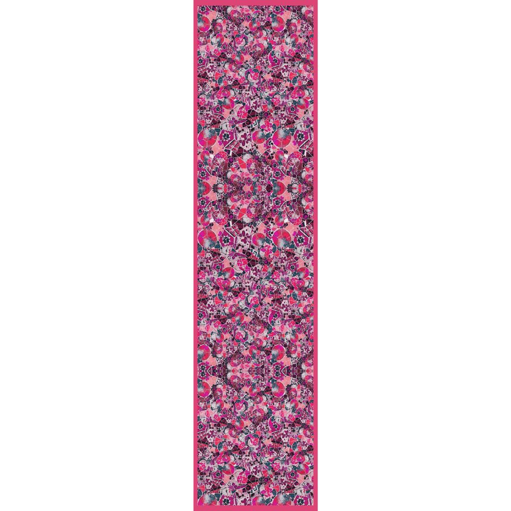 Sciarpa Caleidoscopio Fucsia