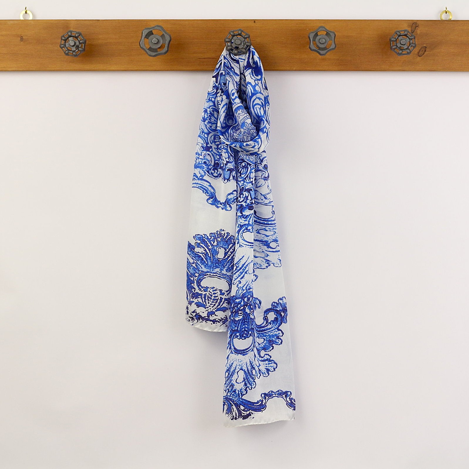 Sciarpa Decorazione Fiorentina Blu
