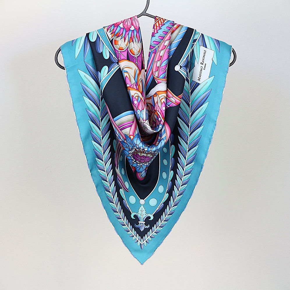 Foulard Amapola Acquamarina