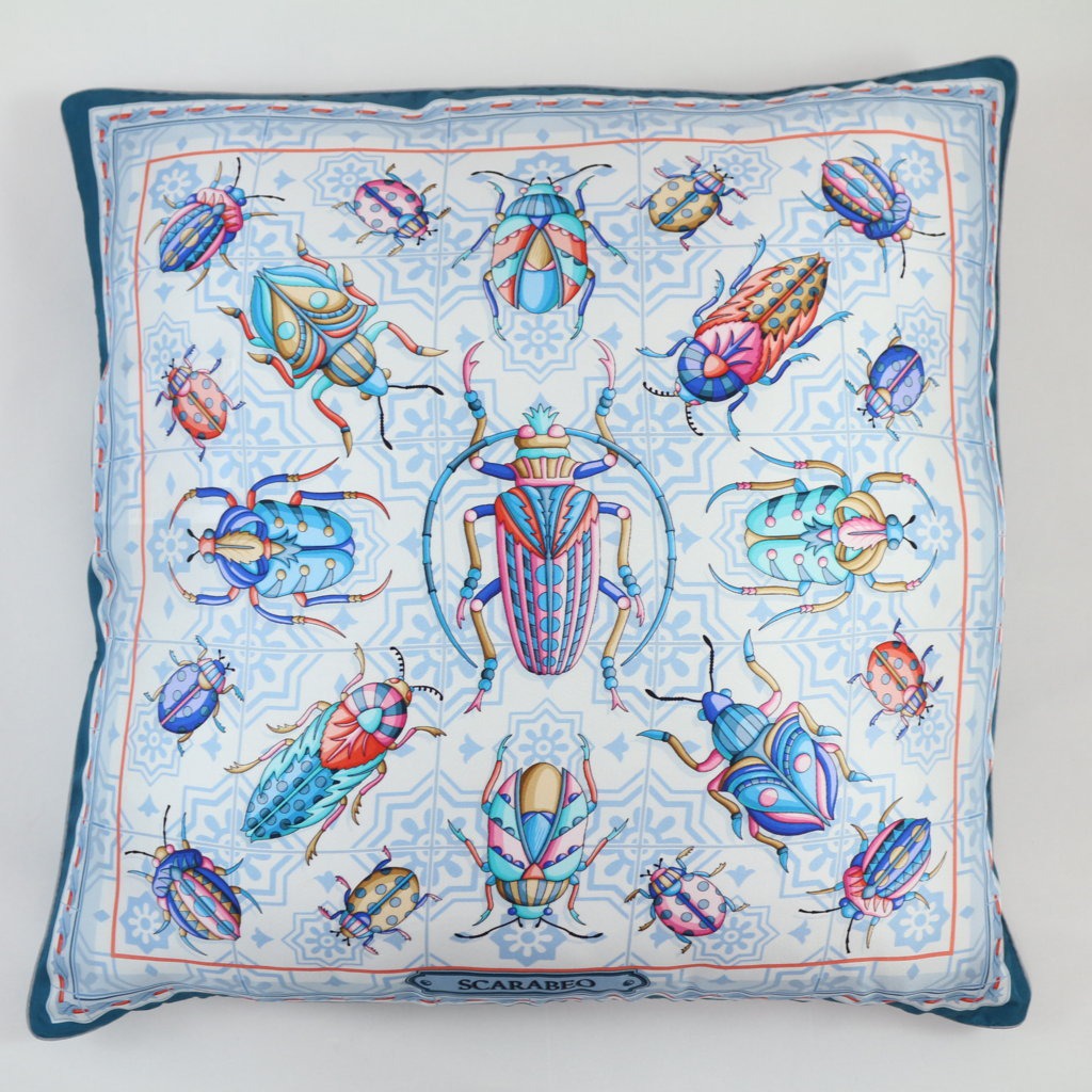Cuscino Scarabeo Petrol
