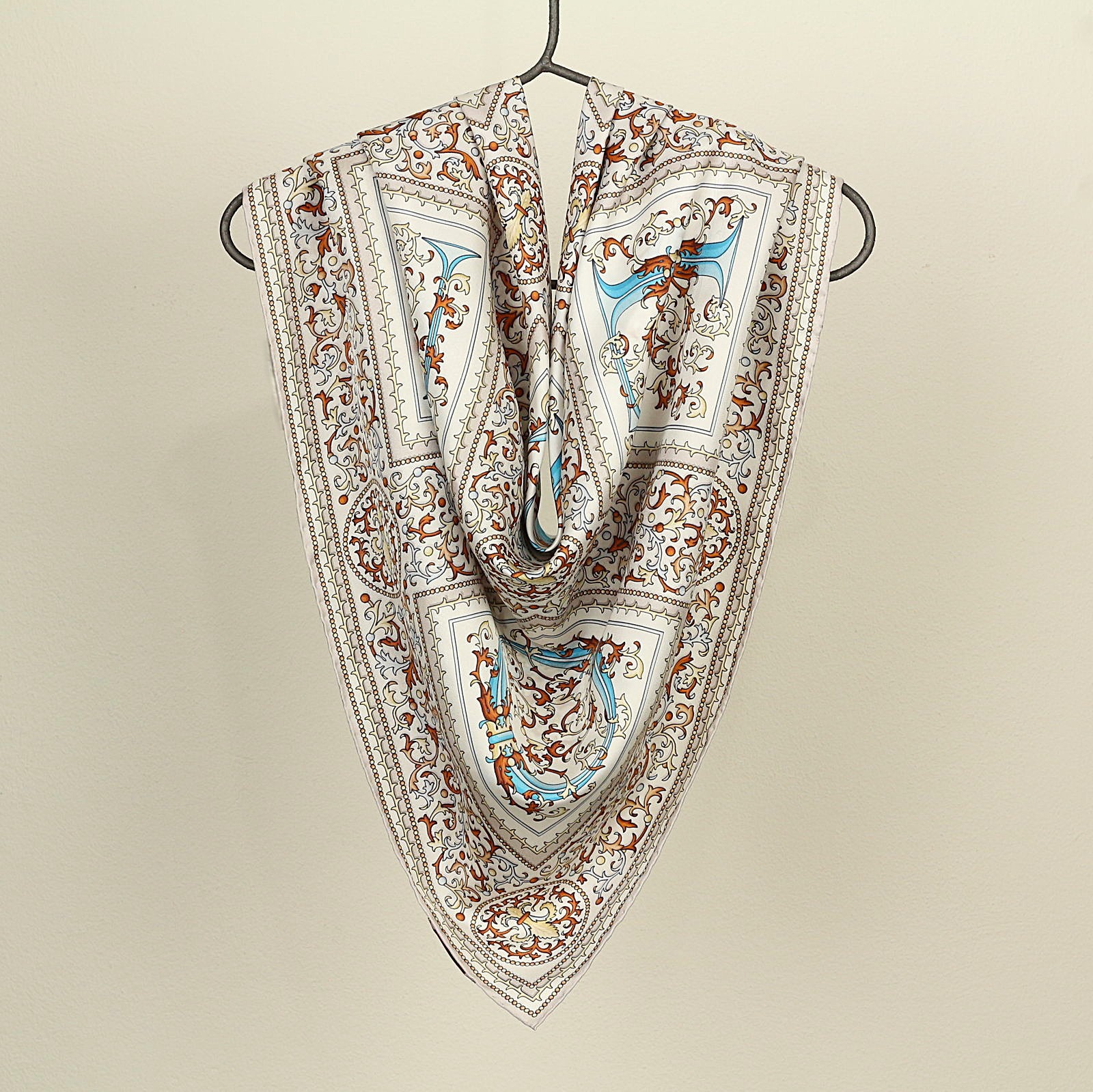 Foulard Carta Fiorentina Beige