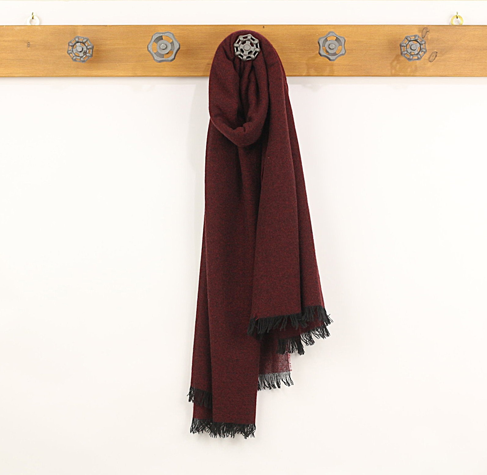 Stola Piuma Bordeaux