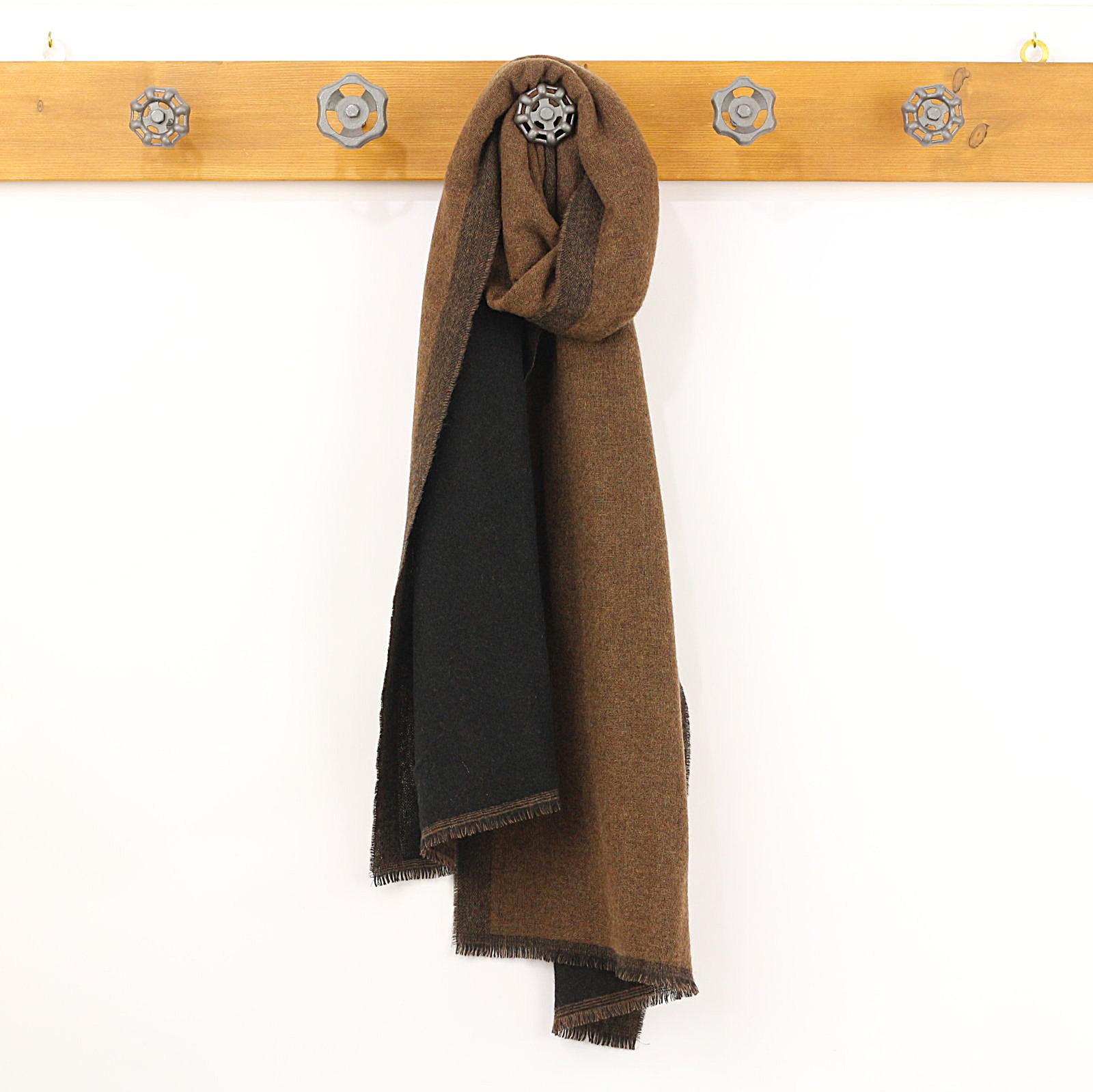 Sciarpa Elegance Nero Marrone