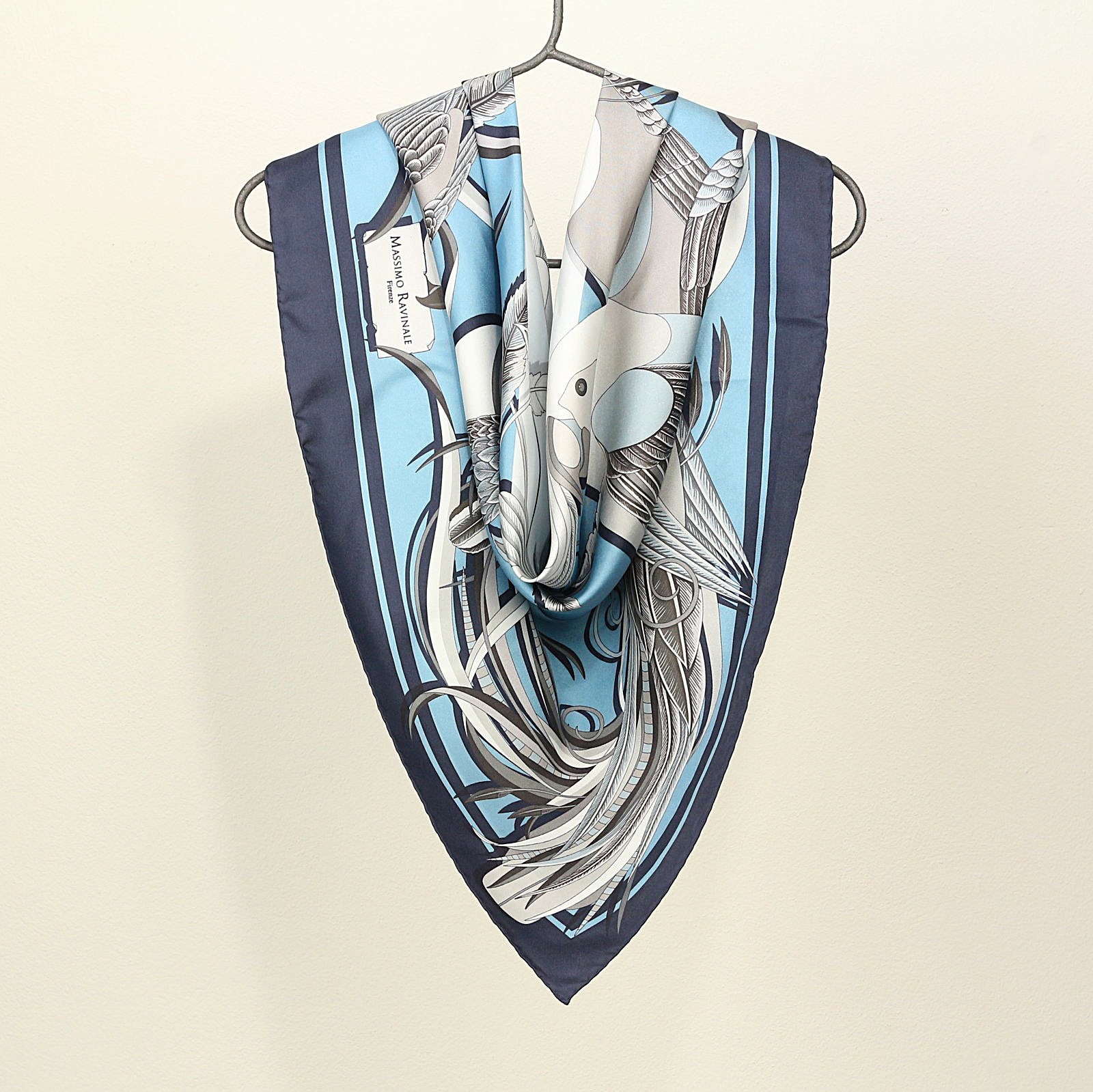 Foulard Ara Lacépède Navy