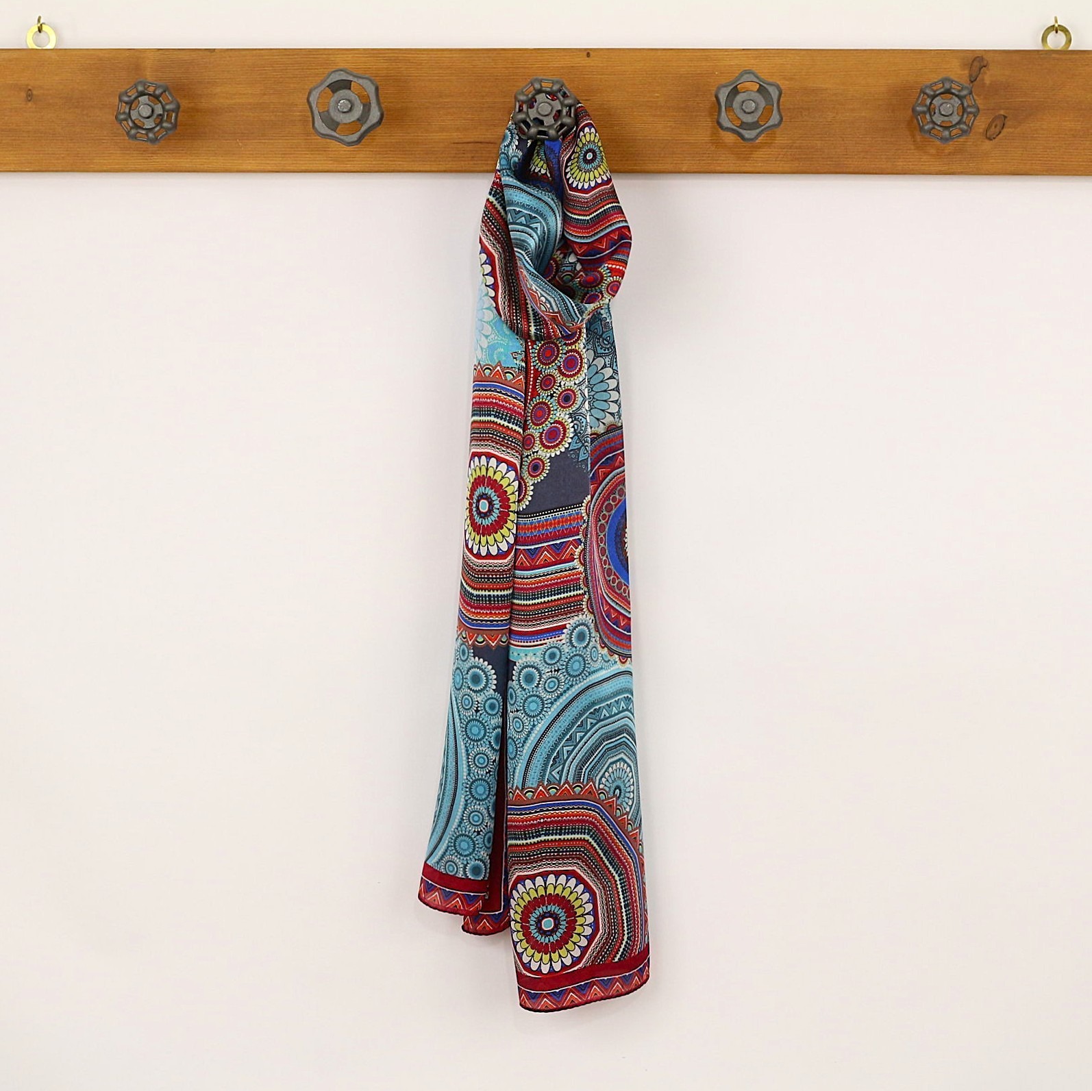 Sciarpa Mandala Rosso
