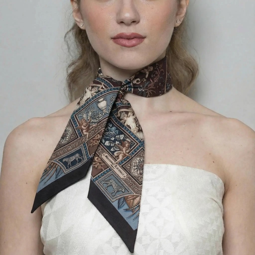 Brown Uffizi Lavallière