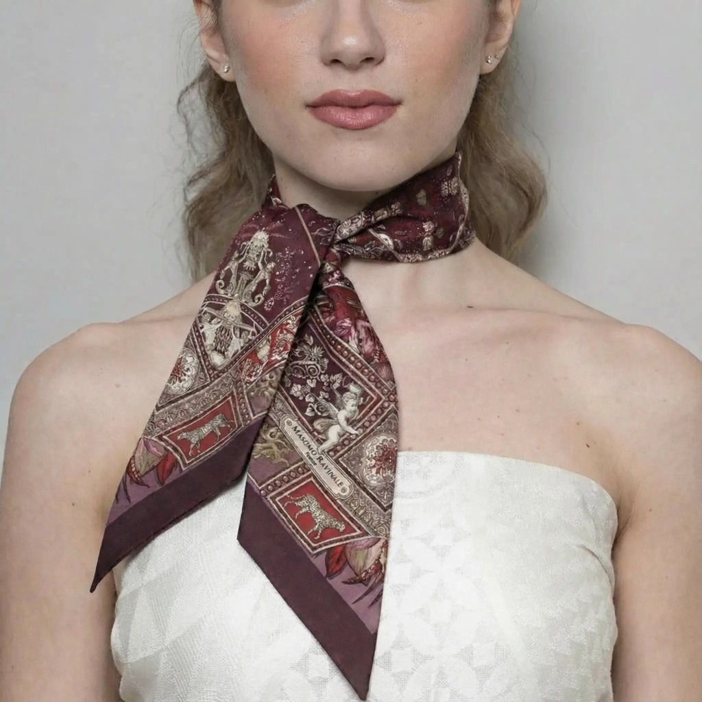 Purple Uffizi Lavallière