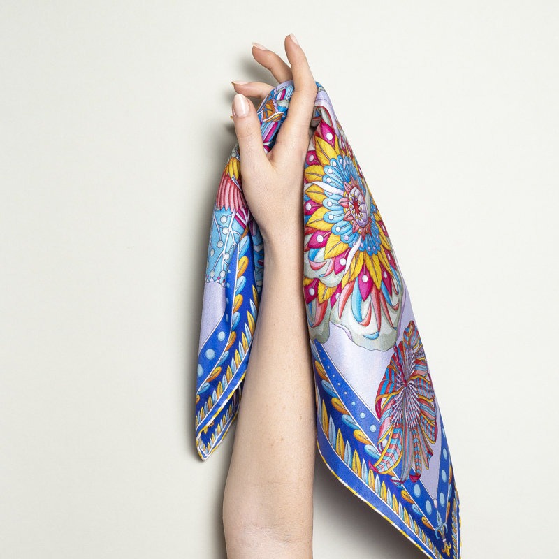 Violet Amapola Bandana