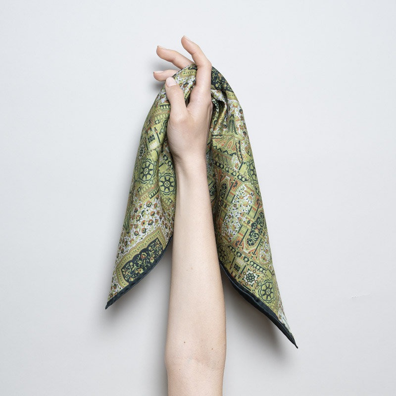 Green Anastasia Bandana