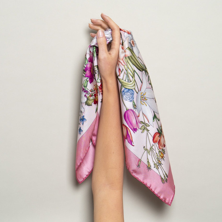 Pink Clori Bandana