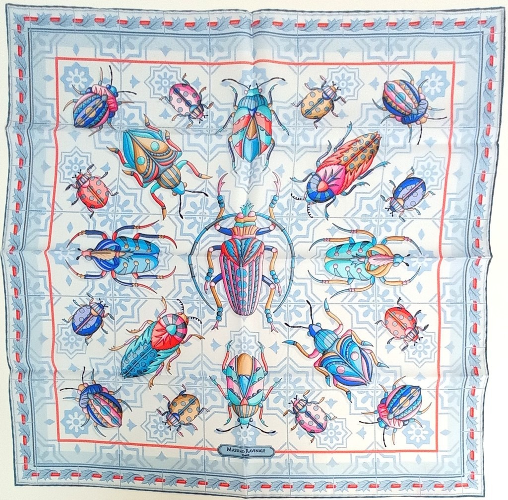 Petrol Scarabeo Bandana