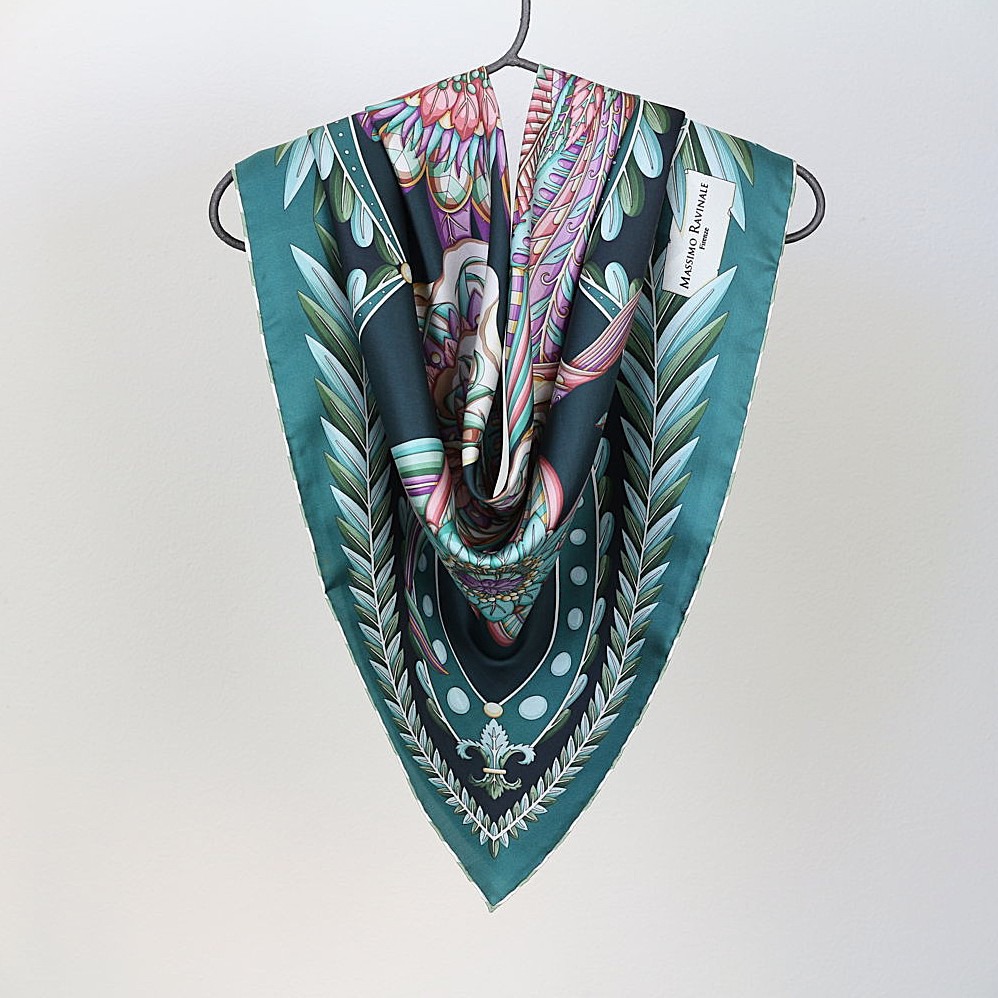 Foulard Amapola Petrol
