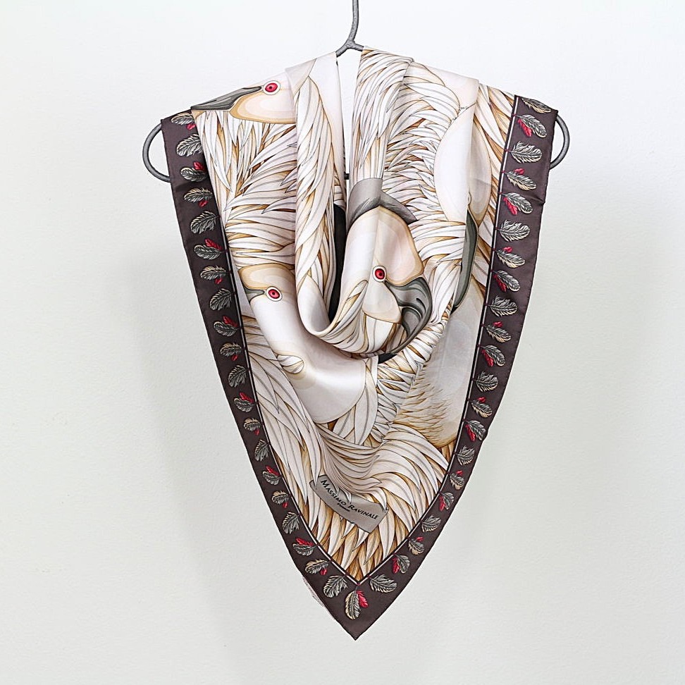 Foulard Intruso Marrone