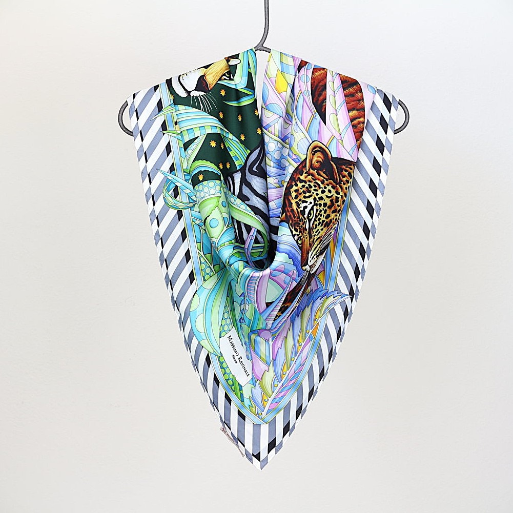 Foulard Safari Verde